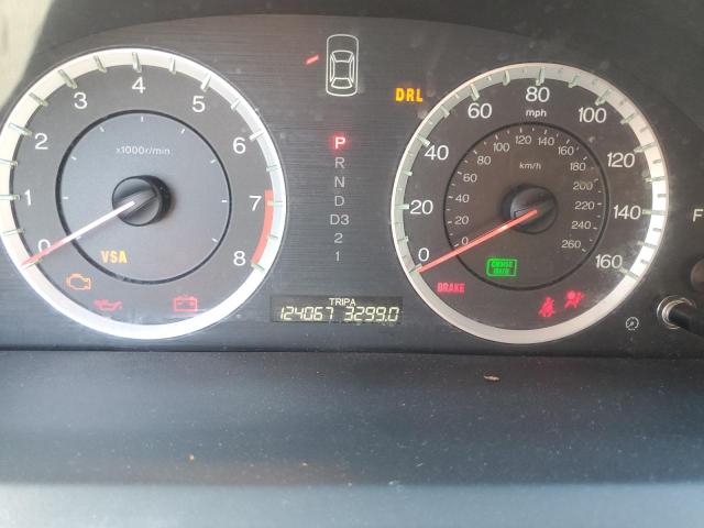 1HGCS22888A001992 - 2008 HONDA ACCORD EXL GRAY photo 9