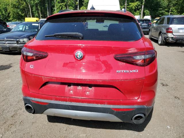 ZASFAKPN8J7B87069 - 2018 ALFA ROMEO STELVIO SPORT RED photo 6