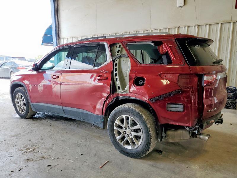 1GNERGKW9JJ222562 - 2018 CHEVROLET TRAVERSE LT Rot Foto 2