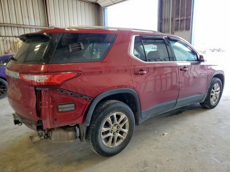 1GNERGKW9JJ222562 - 2018 CHEVROLET TRAVERSE LT Rot Foto 3