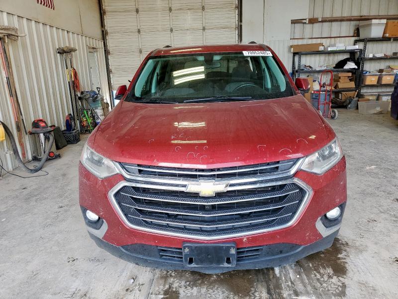1GNERGKW9JJ222562 - 2018 CHEVROLET TRAVERSE LT Rot Foto 5