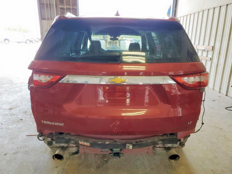 1GNERGKW9JJ222562 - 2018 CHEVROLET TRAVERSE LT Rot Foto 6