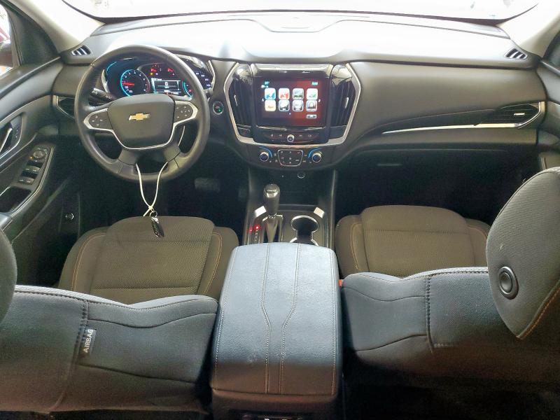 1GNERGKW9JJ222562 - 2018 CHEVROLET TRAVERSE LT Rot Foto 8