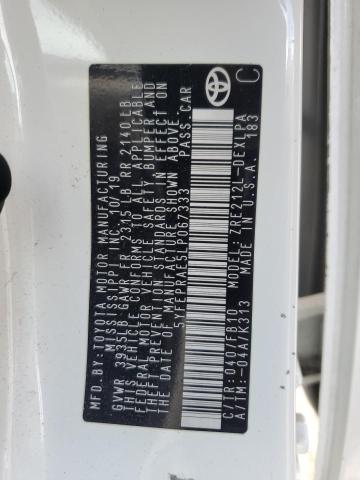 5YFEPRAE5LP067333 - 2020 TOYOTA COROLLA LE Ağ foto 13