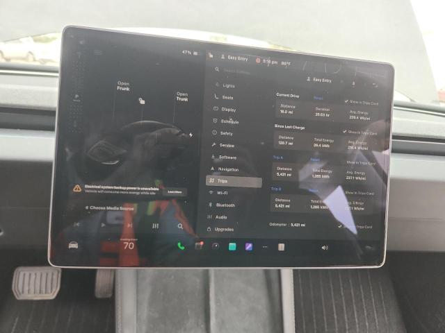 5YJ3E1EA7SF031286 - 2025 TESLA MODEL 3 BLACK photo 9