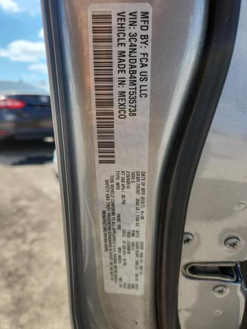 3C4NJDAB4MT535738 - 2021 JEEP COMPASS SPORT Gümüş foto 13