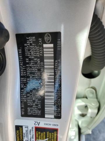 4T1BK3DB1BU419739 - 2011 TOYOTA AVALON BASE فضي صورة 13