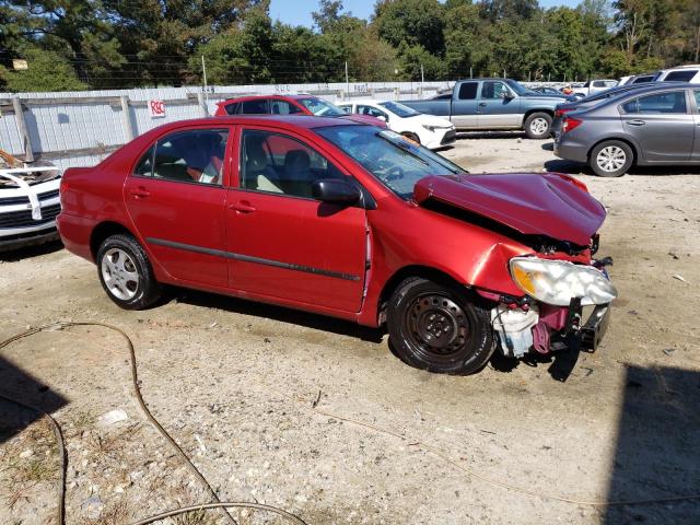 2T1BR32E78C872430 - 2008 TOYOTA COROLLA CE RED photo 4