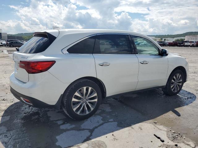 5FRYD3H40FB013341 - 2015 ACURA MDX TECHNOLOGY Beyaz fotoğraf 3