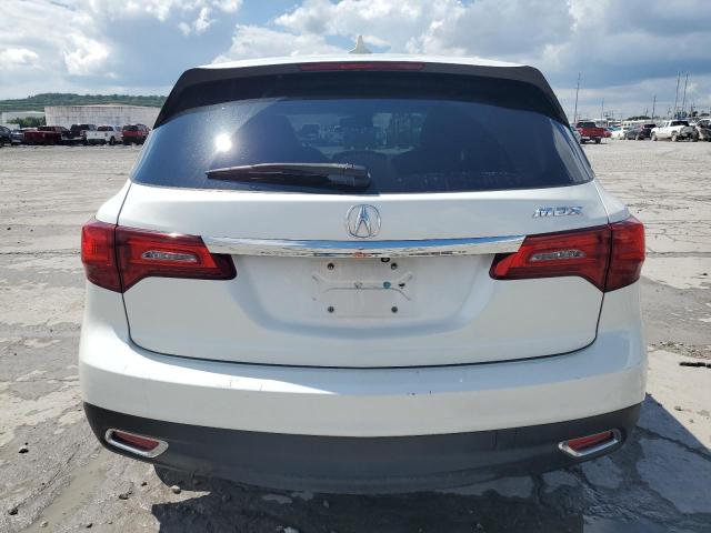 5FRYD3H40FB013341 - 2015 ACURA MDX TECHNOLOGY Beyaz fotoğraf 6