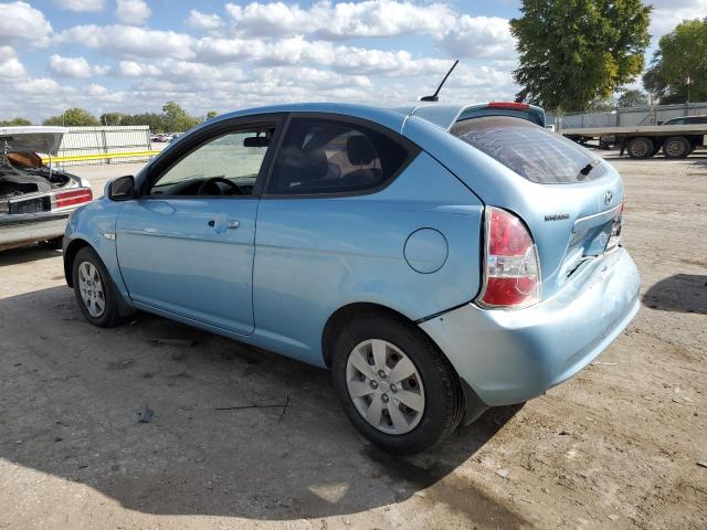 KMHCM3AC5AU172042 - 2010 HYUNDAI ACCENT BLUE BLUE photo 2