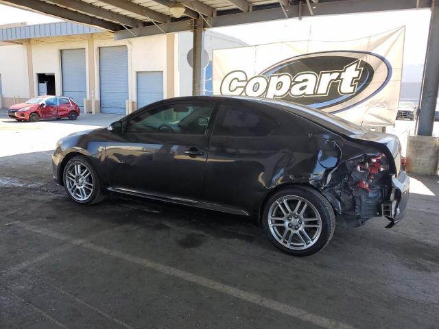 JTKDE177470193140 - 2007 TOYOTA SCION TC BLACK photo 2