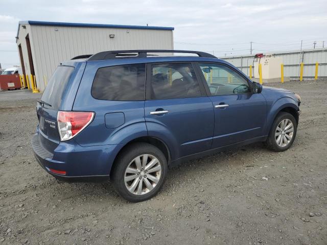 JF2SHADCXBH750622 - 2011 SUBARU FORESTER 2.5X PREMIUM ლურჯი ფოტო 3