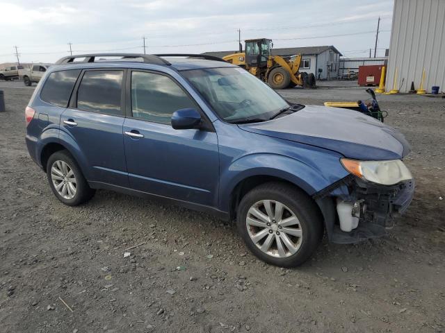 JF2SHADCXBH750622 - 2011 SUBARU FORESTER 2.5X PREMIUM ლურჯი ფოტო 4