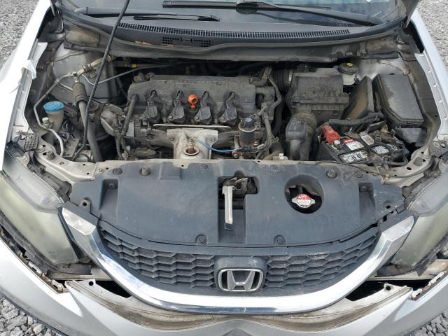 19XFB2F51DE053063 - 2013 HONDA CIVIC LX SILVER photo 11