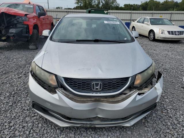 19XFB2F51DE053063 - 2013 HONDA CIVIC LX SILVER photo 5