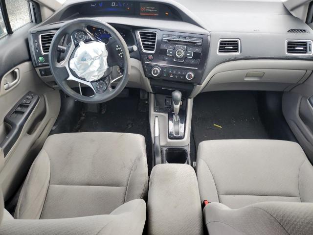 19XFB2F51DE053063 - 2013 HONDA CIVIC LX SILVER photo 8