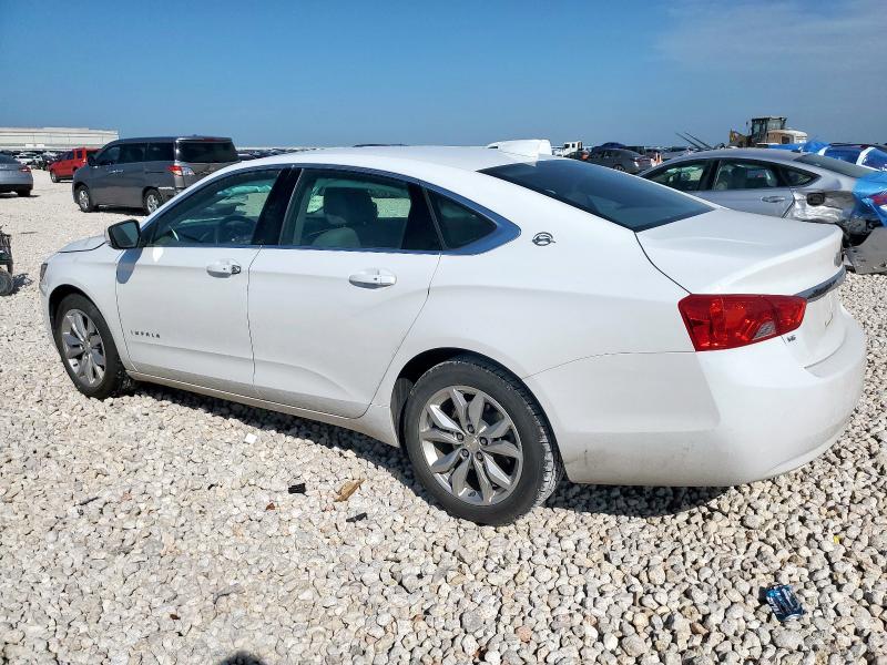 2G1105S38J9110724 - 2018 CHEVROLET IMPALA LT WHITE photo 2