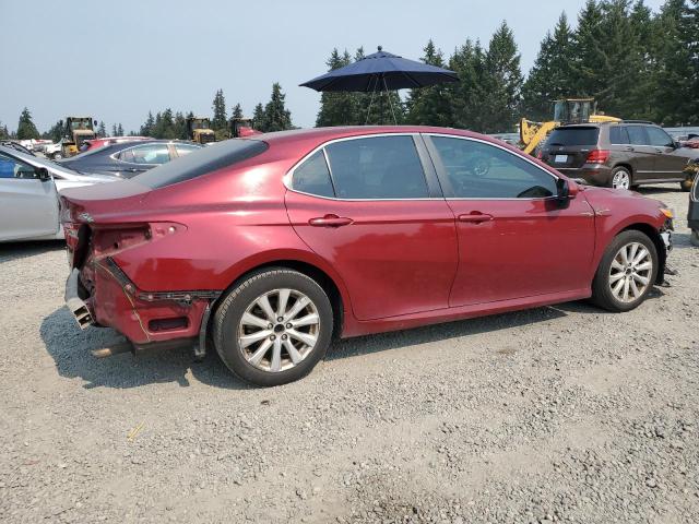 4T1C11AK5LU332346 - 2020 TOYOTA CAMRY LE MAROON photo 3