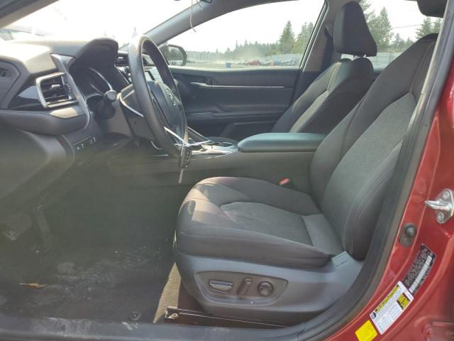 4T1C11AK5LU332346 - 2020 TOYOTA CAMRY LE MAROON photo 7