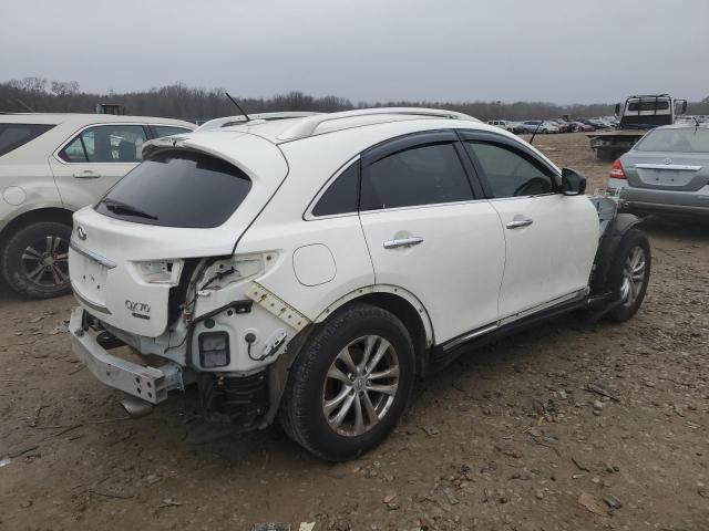 JN8CS1MU5HM140211 - 2017 INFINITI QX70 WHITE photo 3