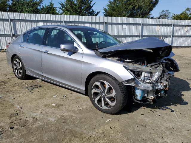 1HGCR3F86GA009759 - 2016 HONDA ACCORD EXL SILVER photo 4