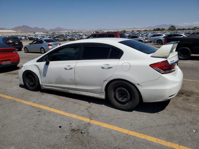 2HGFB2F56DH508883 - 2013 HONDA CIVIC LX WHITE photo 2