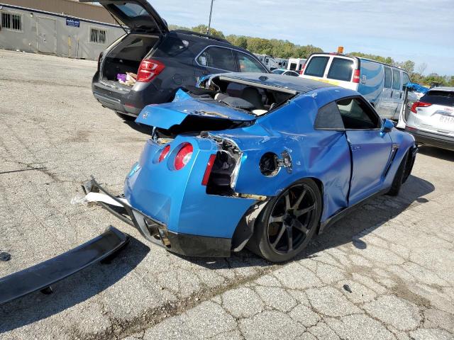 JN1AR54F09M251146 - 2009 NISSAN GT-R BASE BLUE photo 3