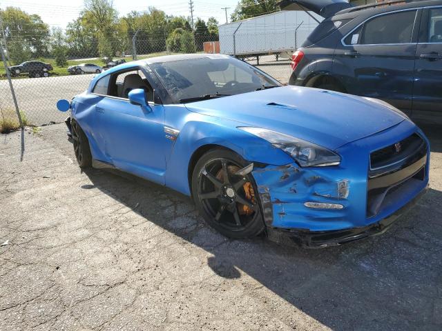 JN1AR54F09M251146 - 2009 NISSAN GT-R BASE BLUE photo 4