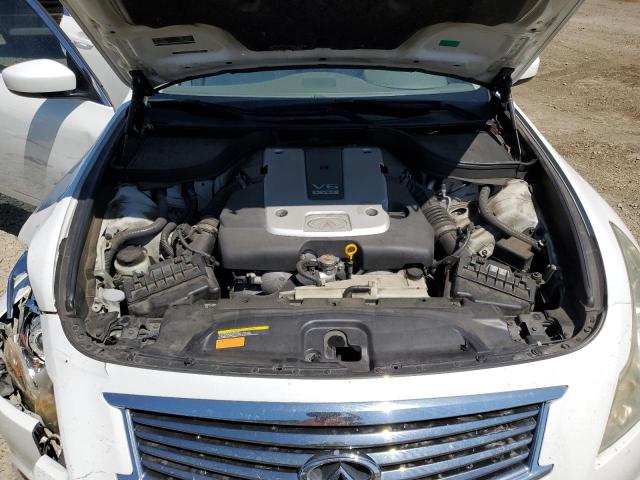 JN1CV6AP8CM934470 - 2012 INFINITI G37 BASE WHITE photo 11