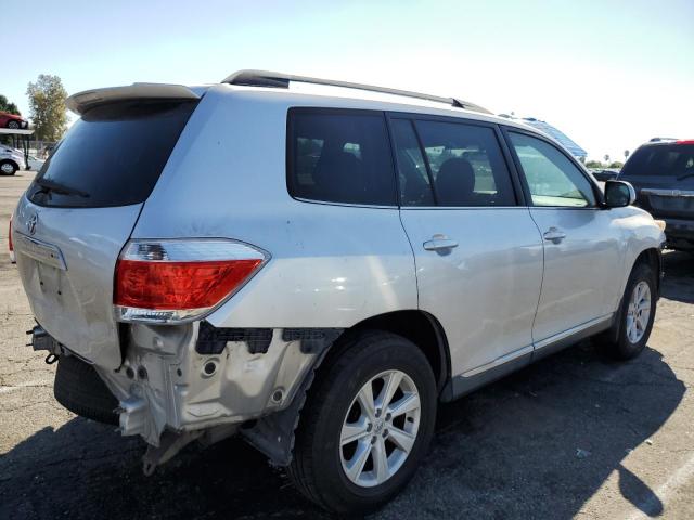 5TDZA3EH9CS018180 - 2012 TOYOTA HIGHLANDER BASE فضي صورة 3