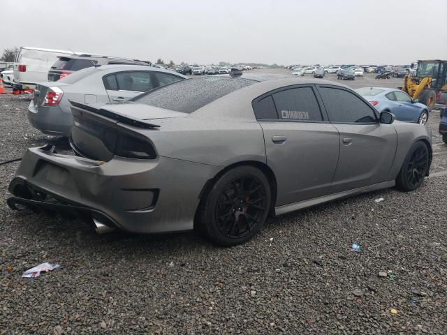2C3CDXGJ1JH284135 - 2018 DODGE CHARGER R/T 392 GRAY photo 3