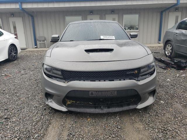 2C3CDXGJ1JH284135 - 2018 DODGE CHARGER R/T 392 GRAY photo 5