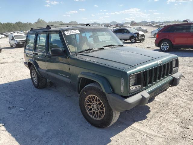 1J4FF48S9YL148965 - 2000 JEEP CHEROKEE SPORT GREEN photo 4
