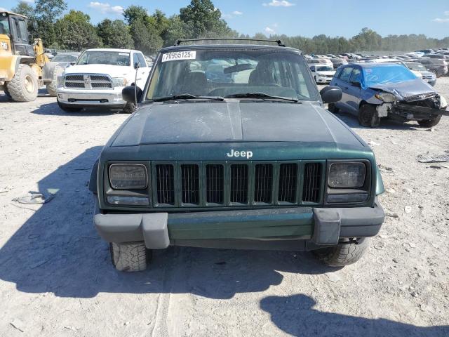 1J4FF48S9YL148965 - 2000 JEEP CHEROKEE SPORT GREEN photo 5