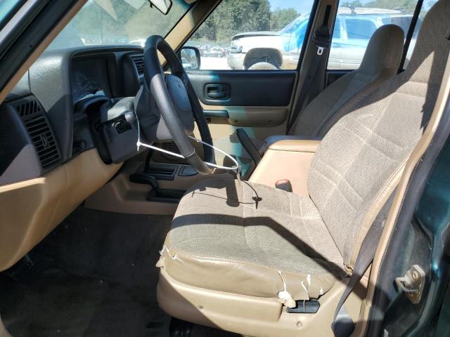 1J4FF48S9YL148965 - 2000 JEEP CHEROKEE SPORT GREEN photo 7