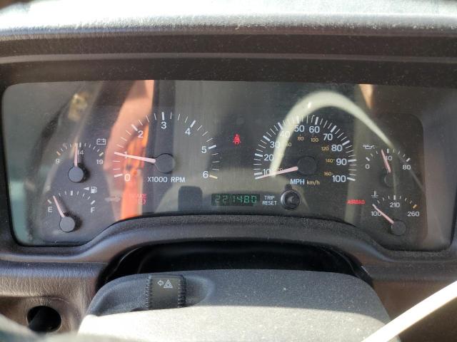 1J4FF48S9YL148965 - 2000 JEEP CHEROKEE SPORT GREEN photo 9