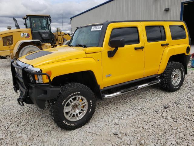 5GTDN13E678123614 - 2007 HUMMER H3 YELLOW photo 1