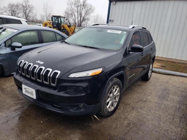 1C4PJLLB7JD618369 - 2018 JEEP CHEROKEE LATITUDE PLUS BLACK photo 1