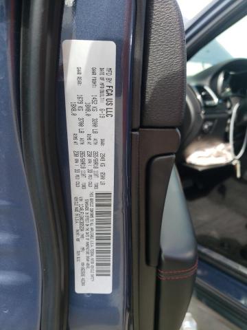 1C4RJFLGXKC835234 - 2019 JEEP GRAND CHER TRAILHAWK 青色 照片 12