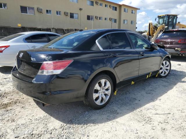 1HGCP26888A162645 - 2008 HONDA ACCORD EXL BLACK photo 3