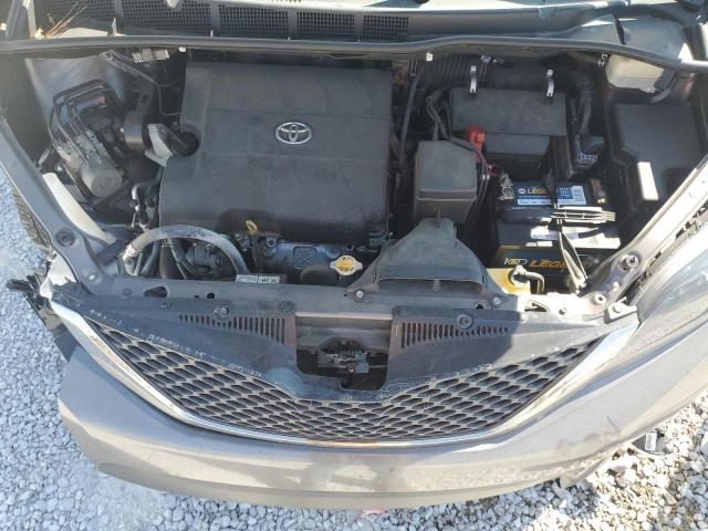 5TDXK3DC2DS351767 - 2013 TOYOTA SIENNA SPORT GRAY photo 12