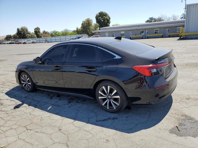2HGFE1F7XRH309572 - 2024 HONDA CIVIC EX BLACK photo 2