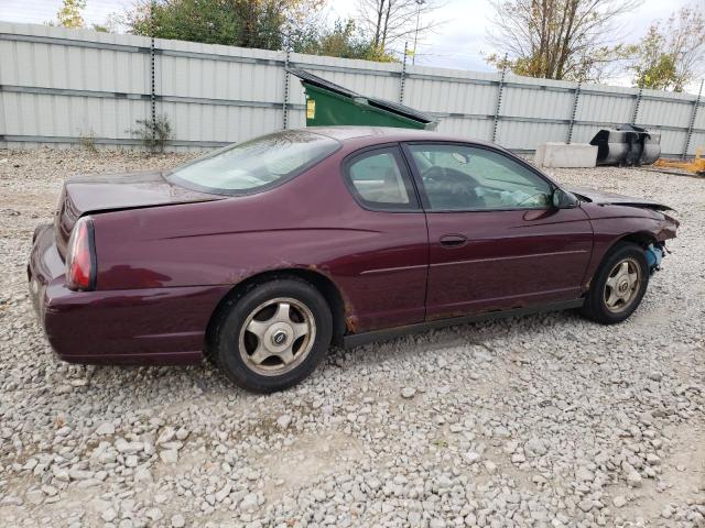 2G1WW12E949121380 - 2004 CHEVROLET MONTE CARL LS RED photo 3