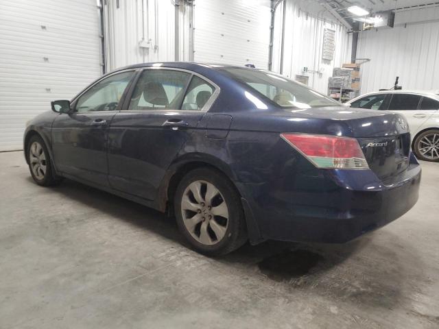 1HGCP26808A801620 - 2008 HONDA ACCORD EXL ლურჯი ფოტო 2