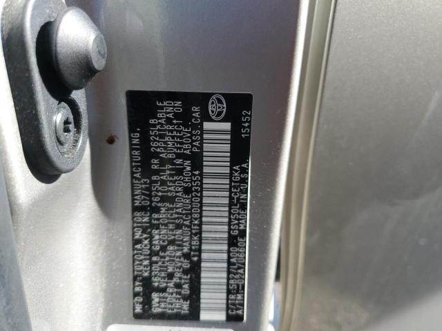 4T1BK1FK8DU023554 - 2013 TOYOTA CAMRY SE SILVER photo 13