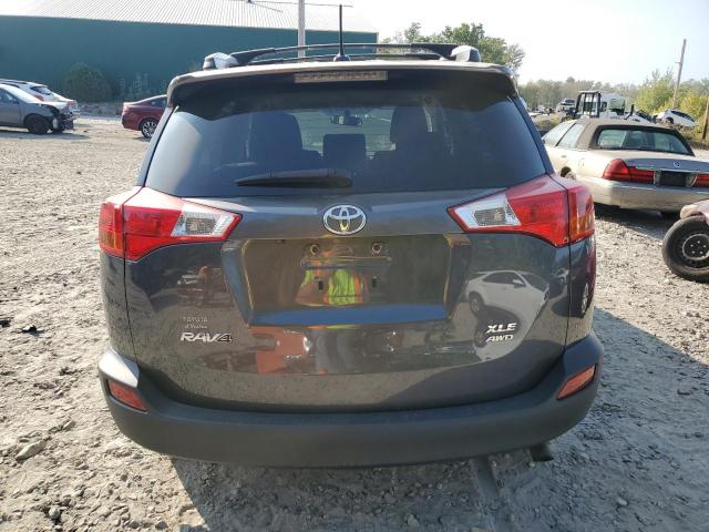 JTMRFREV7FD109927 - 2015 TOYOTA RAV4 XLE CHARCOAL photo 6