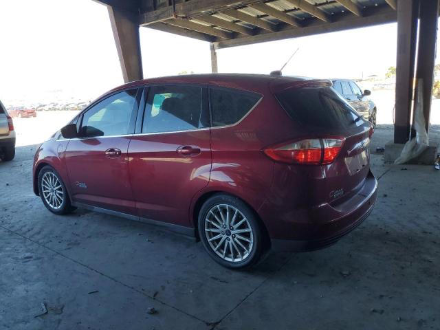 1FADP5CU1GL113382 - 2016 FORD C-MAX PREMIUM SEL BURGUNDY photo 2