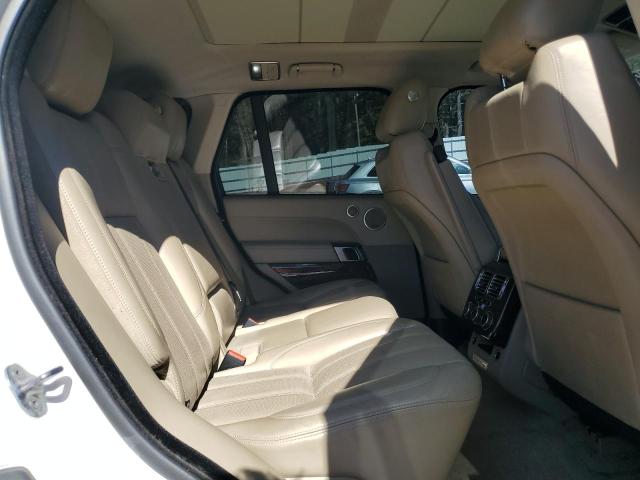 SALGS2VF7FA206042 - 2015 LAND ROVER RANGE ROVE HSE WHITE photo 10