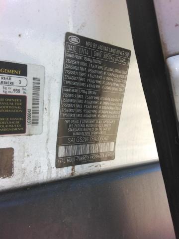 SALGS2VF7FA206042 - 2015 LAND ROVER RANGE ROVE HSE WHITE photo 12